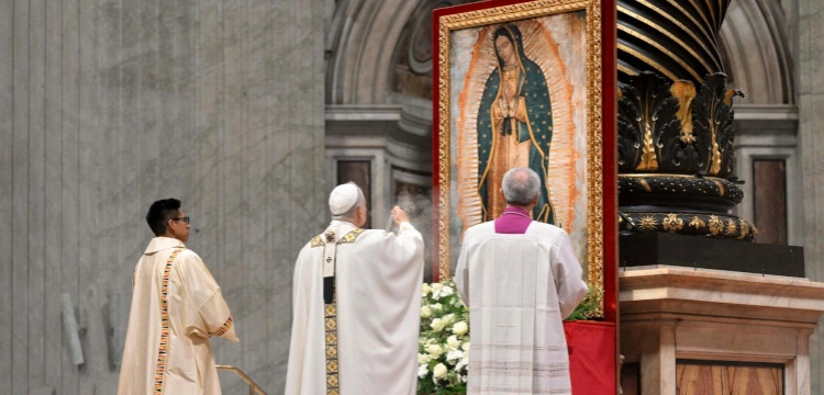 Papież: Matko z Guadalupe, naucz narody nie dzielić świata