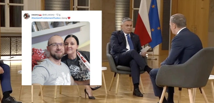#JestemProblememTuska. Polacy odpowiadają na skandaliczne pytanie red. Czyża