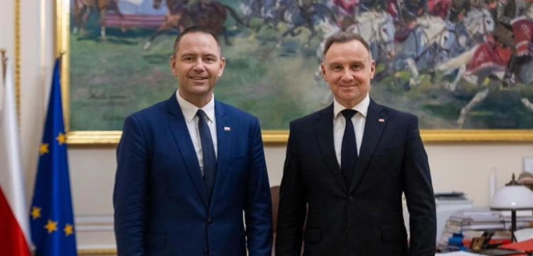 Prezydent Andrzej Duda spotkał się z Karolem Nawrockim