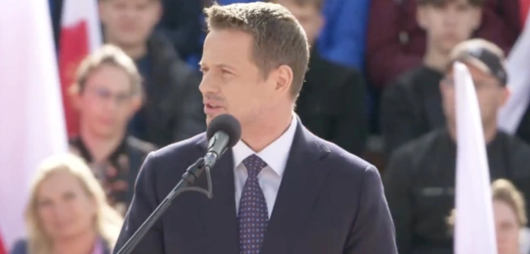 Trzaskowski uderza w Nawrockiego i powołuje się na... Dekalog