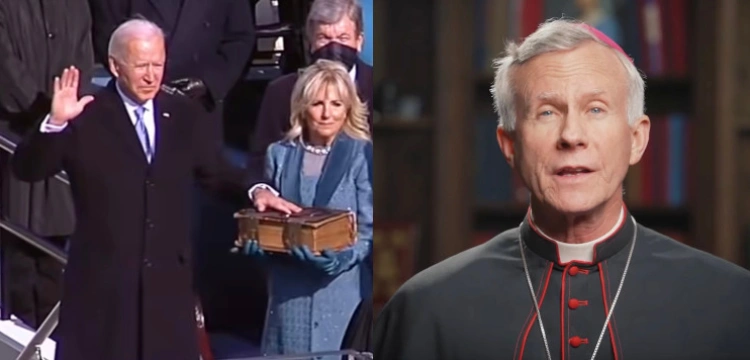 Bp Joseph Strickland zwraca się do Watykanu o potępienie fałszywego katolicyzmu Joe Bidena