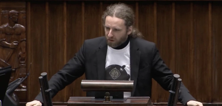 Poseł Konfederacji: Cenię prawo do lżenia religii