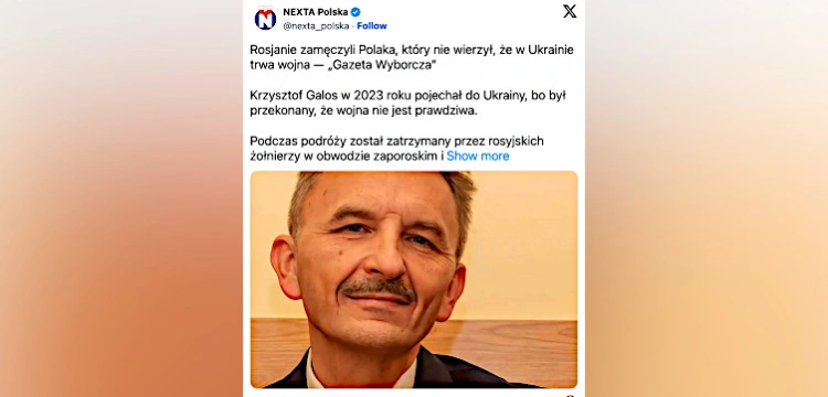 Rosjanie wciąż nie wydali ciała zakatowanego Polaka