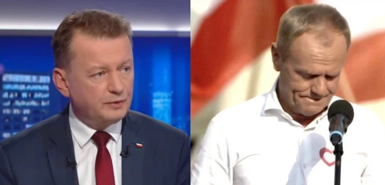 B. szef MON: To akt zdrady państwa Tuska