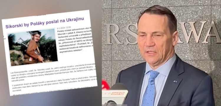 „Pan Applebaum idzie na wojnę”. Sikorski wywołał burzę w światowych mediach