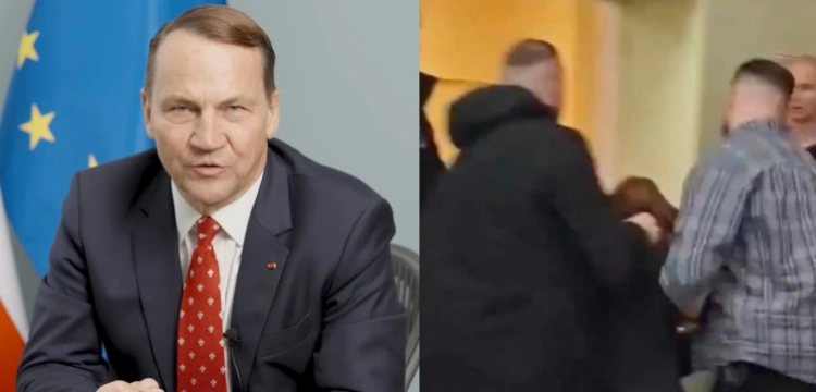 Zarzuciła Sikorskiemu kłamstwo. Ochroniarze… wyprowadzili aktywistkę ze spotkania z wicepremierem