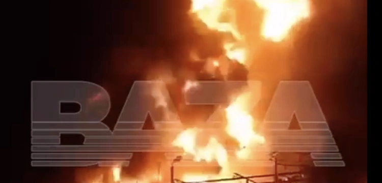 Rosja. Kolejny skład ropy naftowej stanął w ogniu!