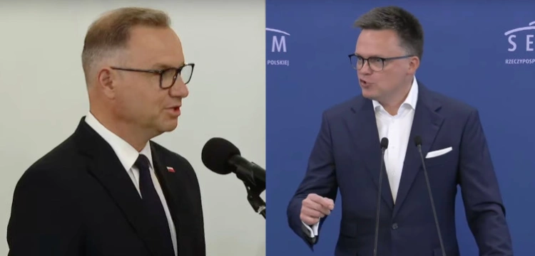 Marszałek mówi o zamachu stanu. Jest reakcja prezydenta