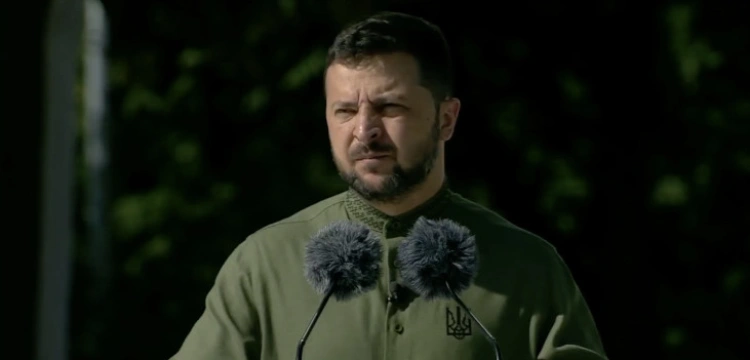 Dzień Niepodległości Ukrainy. Zełenski: Dziękuję za waszą walkę