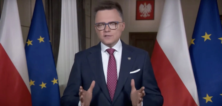 Hołownia wygłosił orędzie: Mówię to, bijąc się w pierś