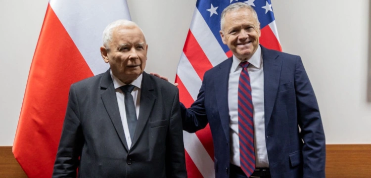 Prezes PiS spotkał się z ambasadorem USA. Rose: To wielki zaszczyt