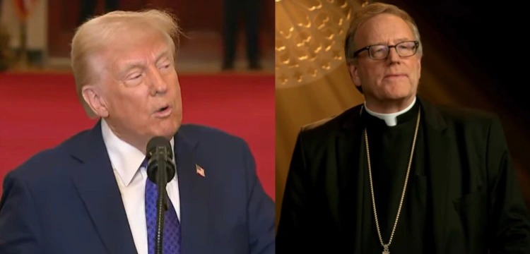 Bp Robert Barron: Z zadowoleniem przyjmuję decyzję prezydenta Trumpa