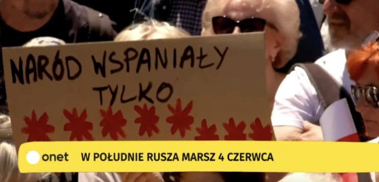 Ruszył marsz Tuska. Króluje „ruch ośmiu gwiazd”