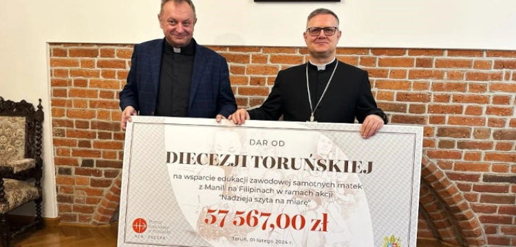 Z Torunia na Filipiny. Pomoc dla biednych kobiet z Manili