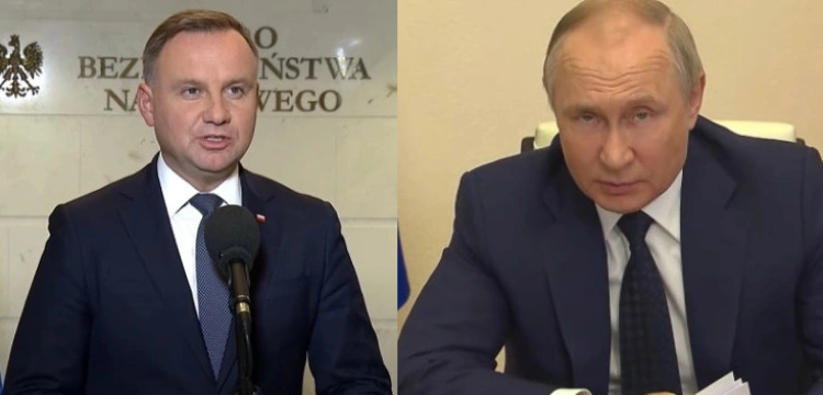 Putin ogłasza referenda. Prezydent Duda: To kpina