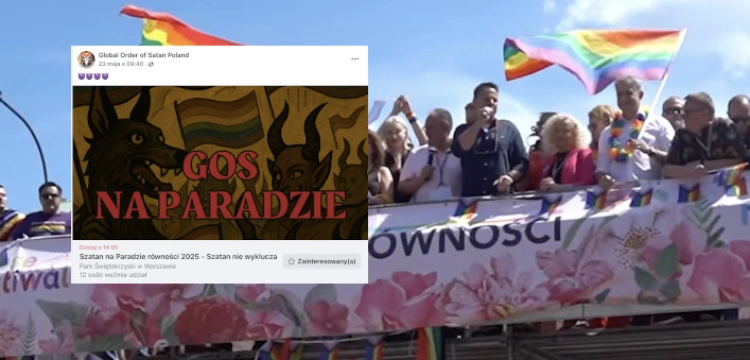 W warszawskiej paradzie równości pójdą też… sataniści