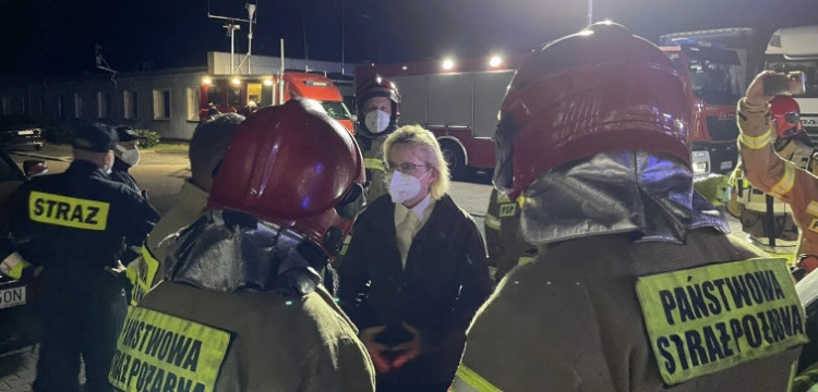 Pożar w Zielonej Górze już opanowany. „Nie ma zagrożenia dla mieszkańców”