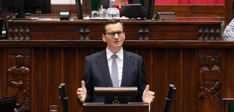 „Nie możemy się dziś bać!”. Specjalne wystąpienie premiera w Sejmie