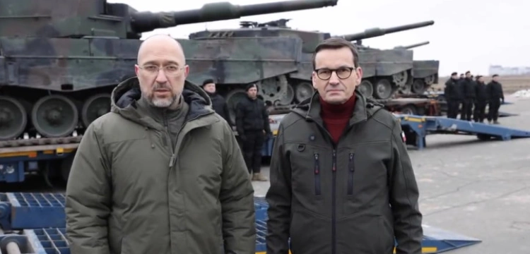 „Gdzie jest droga do Moskwy?”. Szef ukraińskiego resortu obrony dziękuje Polsce za Leopardy