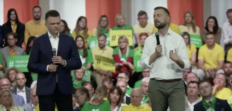 Hołownia obiecuje „rząd pokoju”. „Maszerujemy osobno, ale atakujemy razem”