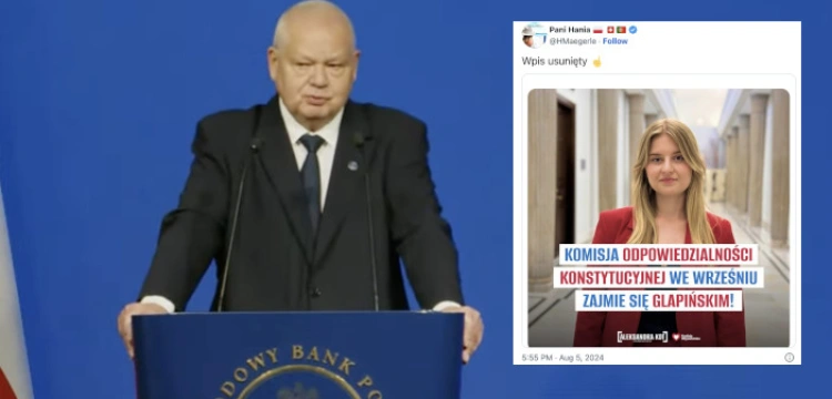 fronda, portal poświęcony, informacje z polski, informacje z świata Ależ kompromitacja Posłanka KO chce rozliczyć prof. Glapińskiego, ale