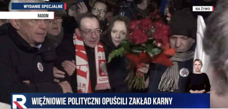 Kamiński i Wąsik opuścili więzienie! „Panie Tusk, panie Hołownia…”