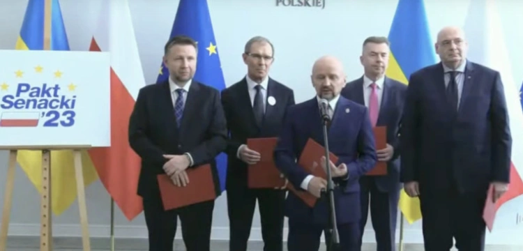 Opozycja ogłasza wspólny start do Senatu