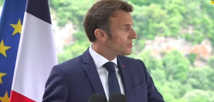 Francuska broń dla Ukrainy. Macron rozmawiał z Zełenskim
