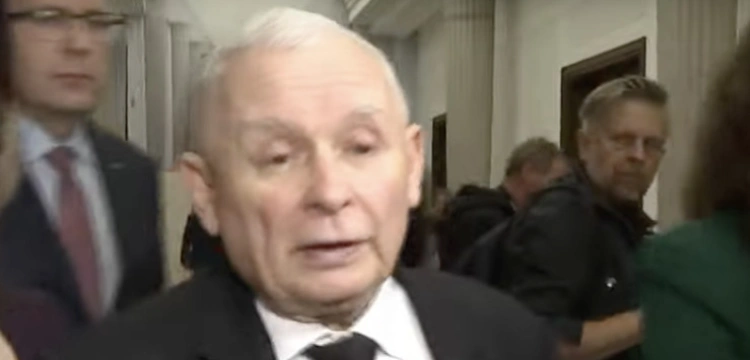 Prezes PiS dosadnie: To ludzie, którzy popierają lumpów