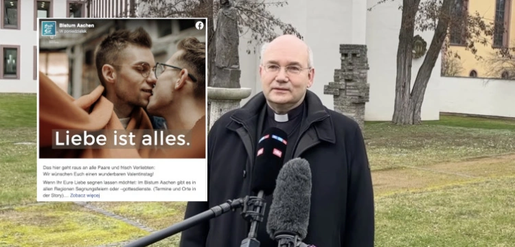 Niemiecka diecezja na Walentynki przygotowała… błogosławieństwa par jednopłciowych. Co na to papież?
