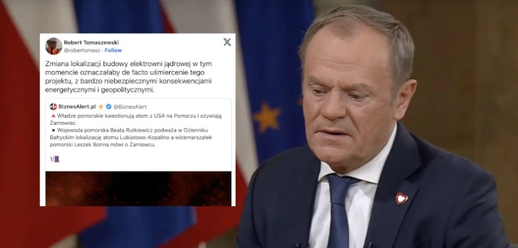 Rząd Tuska „wysadzi” projekt budowy elektrowni jądrowej?
