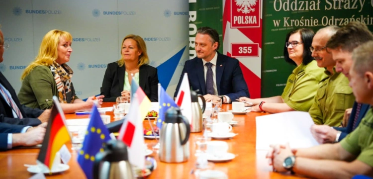 Ochrona granic przed nielegalną migracją. Polska i Niemcy podpisują specjalne porozumienie