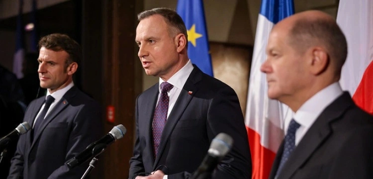 Bunt Prigożyna. Macron pierwszy telefon wykonał do prezydenta Polski