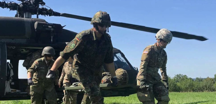 Niemieccy żołnierze zmierzają do Polski. Będą obsługiwać baterię Patriot