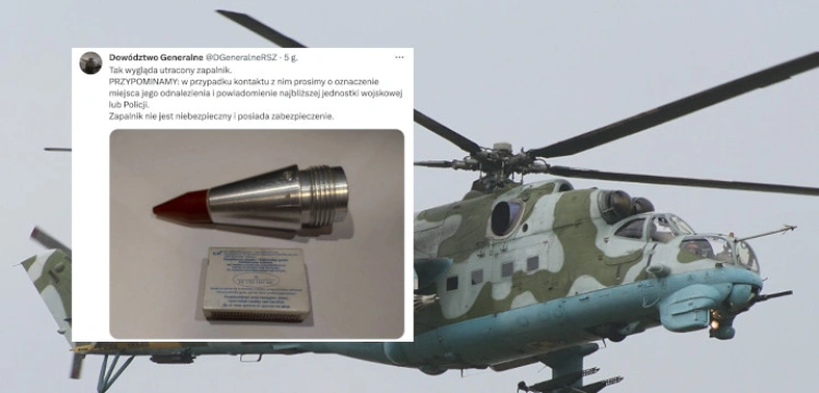 Wojsko szuka zapalnika pocisku. Zginął w czasie patrolu granicy