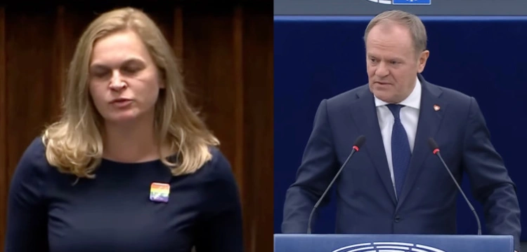 Nowacka mówi o „polskich nazistach”. Tusk: Nie będzie konsekwencji za przejęzyczenie