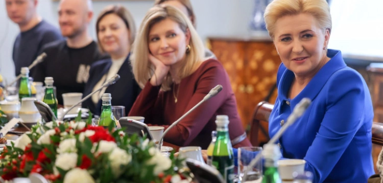 Ołena Zełenska: W Polsce jestem wśród przyjaciół