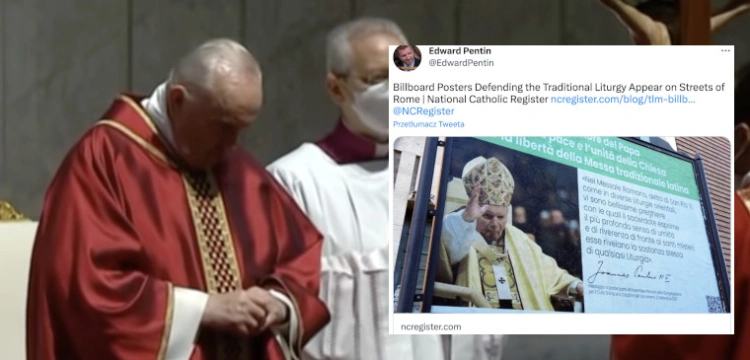 Tego Franciszek nie może zignorować. Rzymscy katolicy upominają się o tradycyjną liturgię