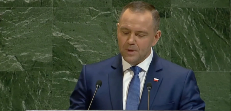 „Żadna wojna nie może się opłacać”. Prezydent upomniał się w ONZ o odszkodowania od Niemiec