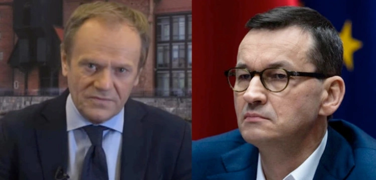 Premier jednym słowem o wiecu Tuska. „Łajdactwo!”