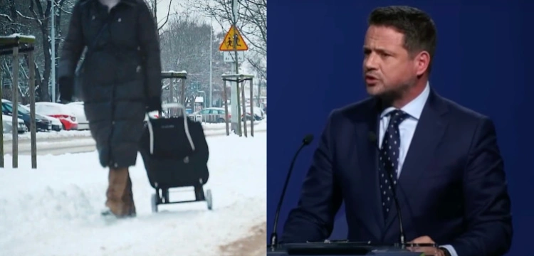 Tragedia w Warszawie. Mężczyzna poślizgnął się na chodniku i zmarł. Mieszkańcy mają pretensje do Trzaskowskiego