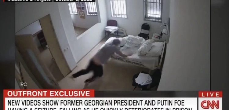 „Morderczy prezent dla Putina”. Saakaszwili w szpitalu – wyciekło szokujące nagranie