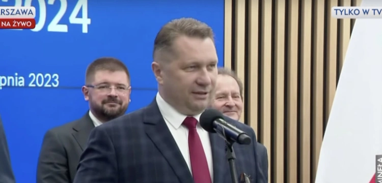 Prof. Czarnek: To będzie rok ogromnych inwestycji