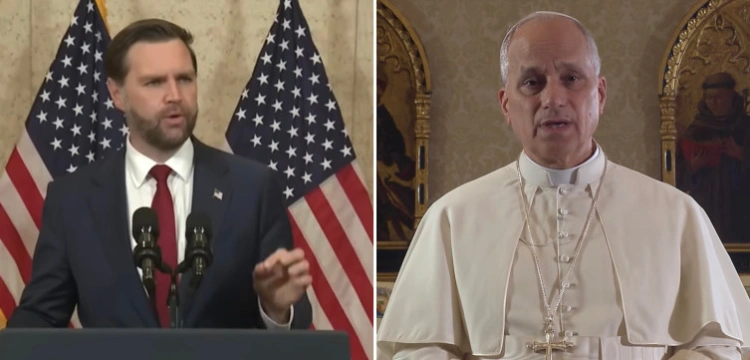 Vance poucza papieża: Powinien skupić się na moralności