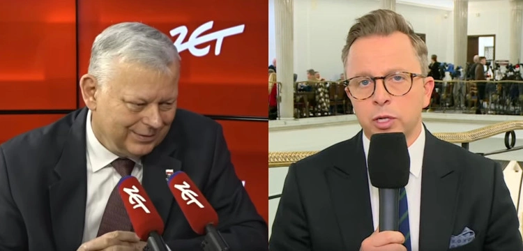 „Chyba jest pijany”. Suski odpowiada Jońskiemu