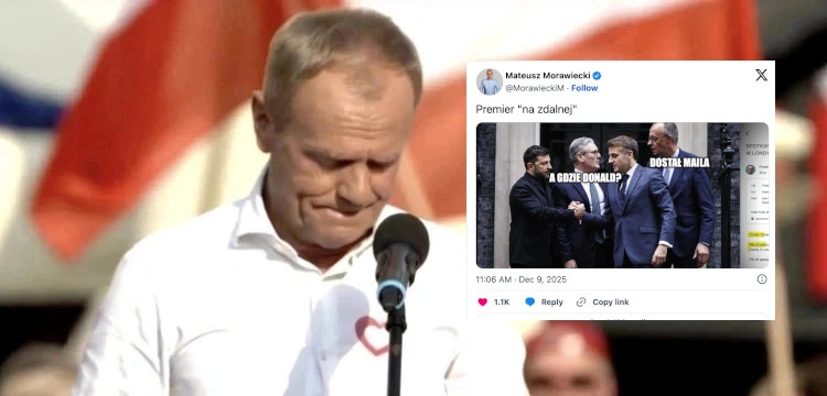 Morawiecki srogo zakpił z Tuska. „Donald, nie przyjeżdżaj do Londynu”