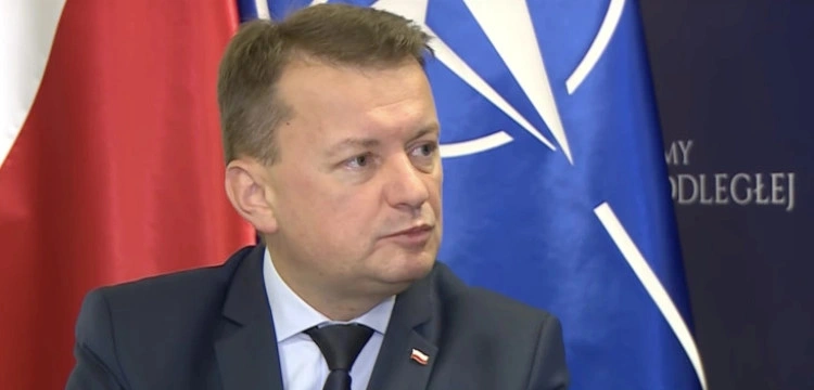 Błaszczak domaga się odtajnienia nagrania z interwencji na granicy