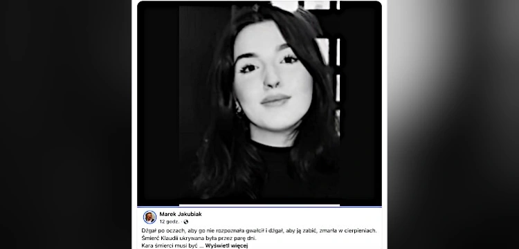 Zabójstwo Klaudii w Toruniu. 19-letni Wenezuelczyk z zarzutami zabójstwa ze szczególnym okrucieństwem