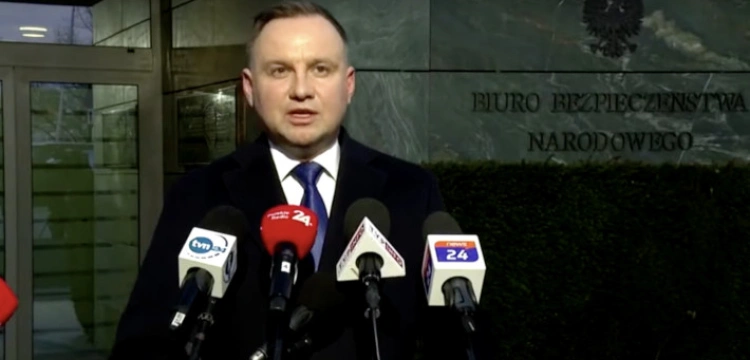 „Może to być próba destabilizacji”. Prezydent o pożarach w Polsce