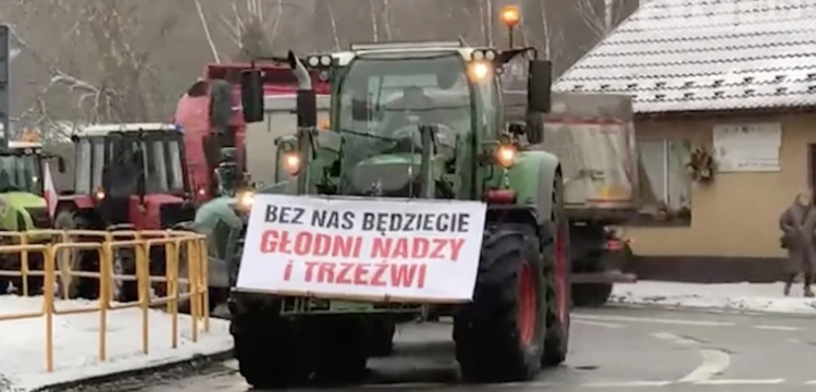„Całkowita blokada granicy”. Rolnicy zapowiadają stanowcze działania